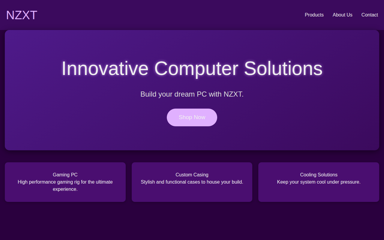 NZXT screenshot