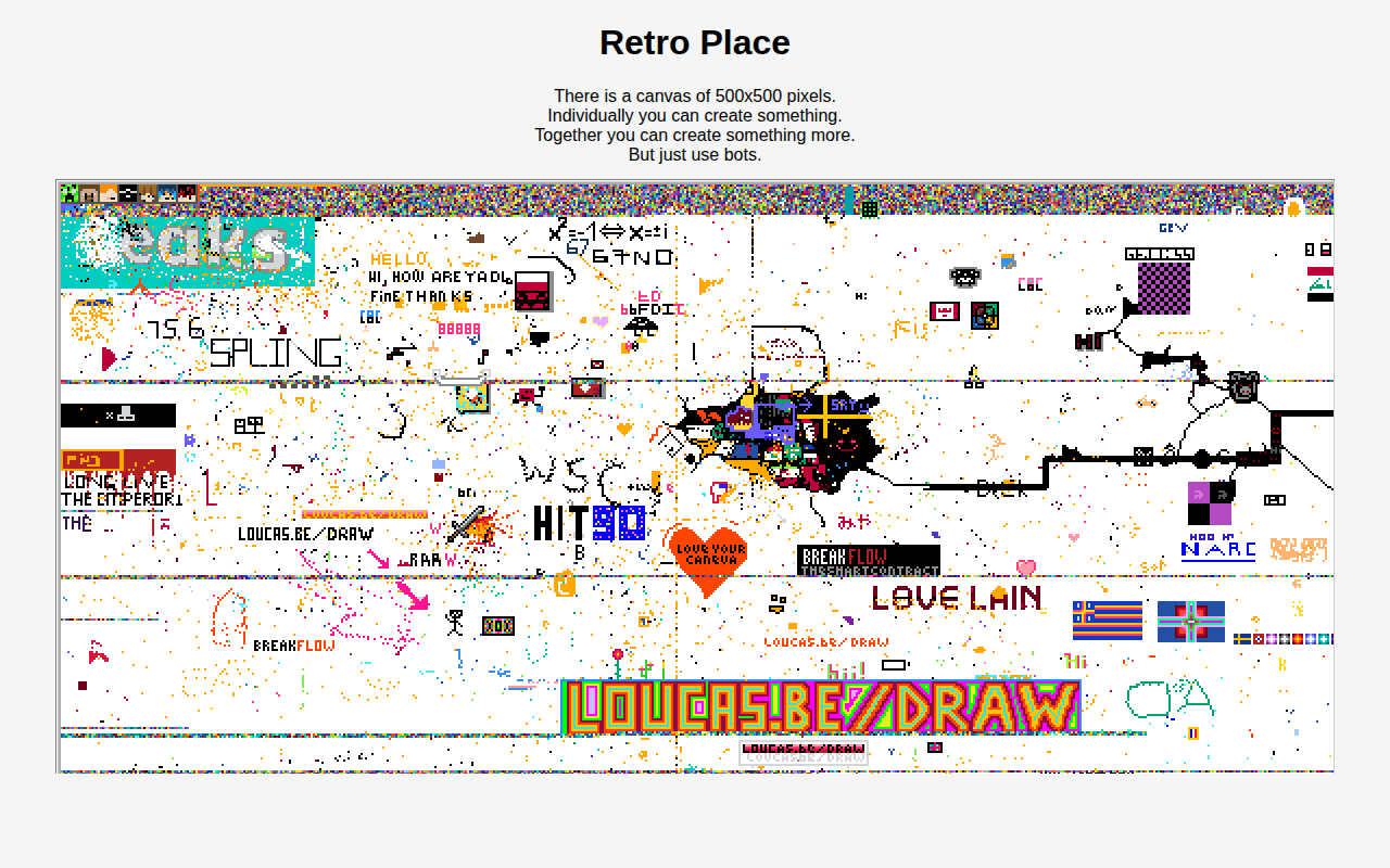 retro-place screenshot