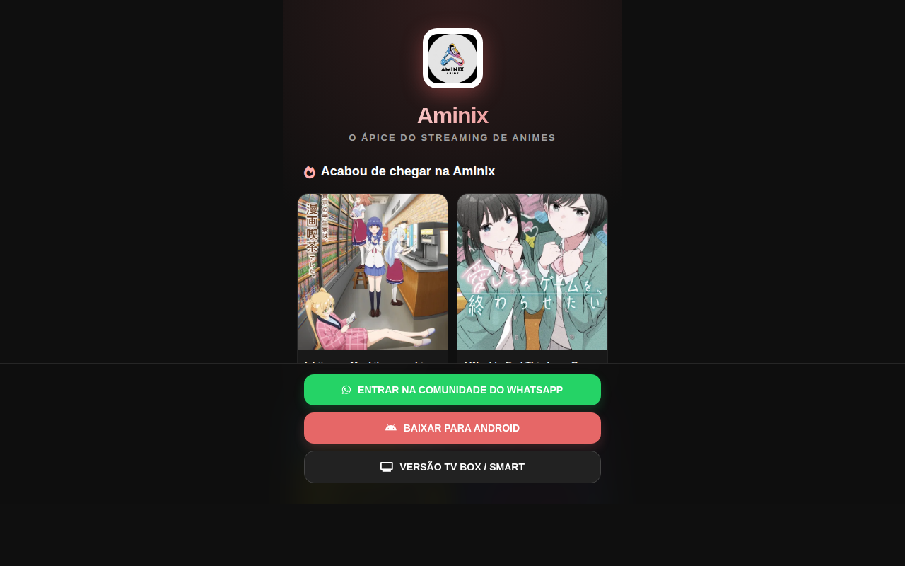 Aminix screenshot