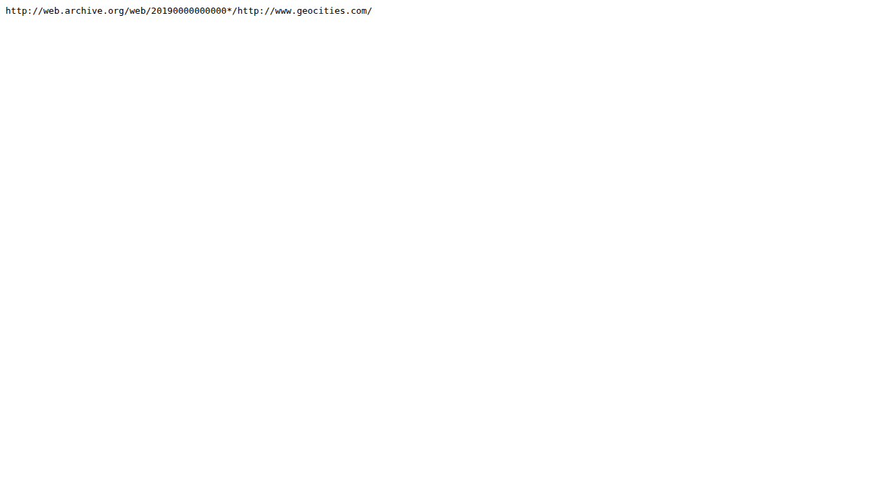 geocities screenshot