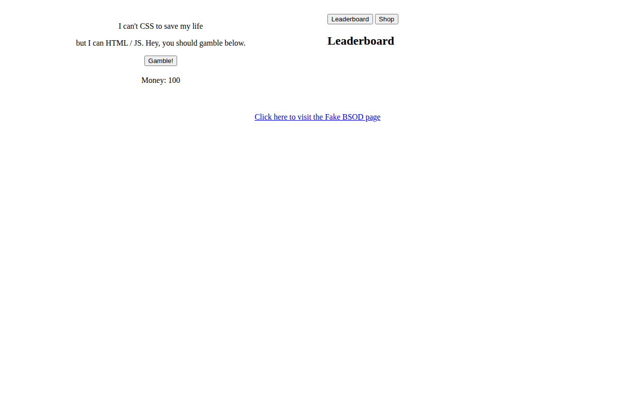 gambling screenshot